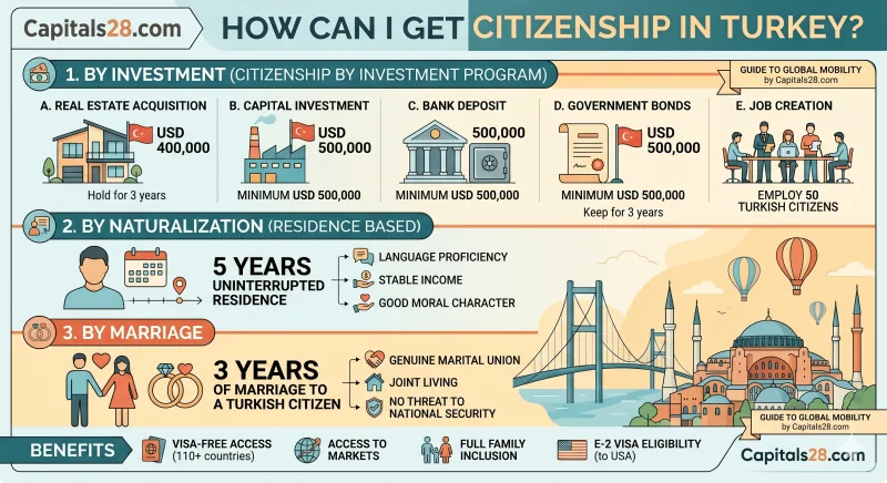 How Can I Get Citizenship in Turkey?